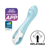 AIR PUMP VIBRATOR 5+ - BLUE